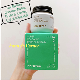 Mặt nạ đất sét innisfree super volcanic pore clay mask 2x 100ml