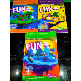 Sách - fun for starters, movers, flyers + file mp3