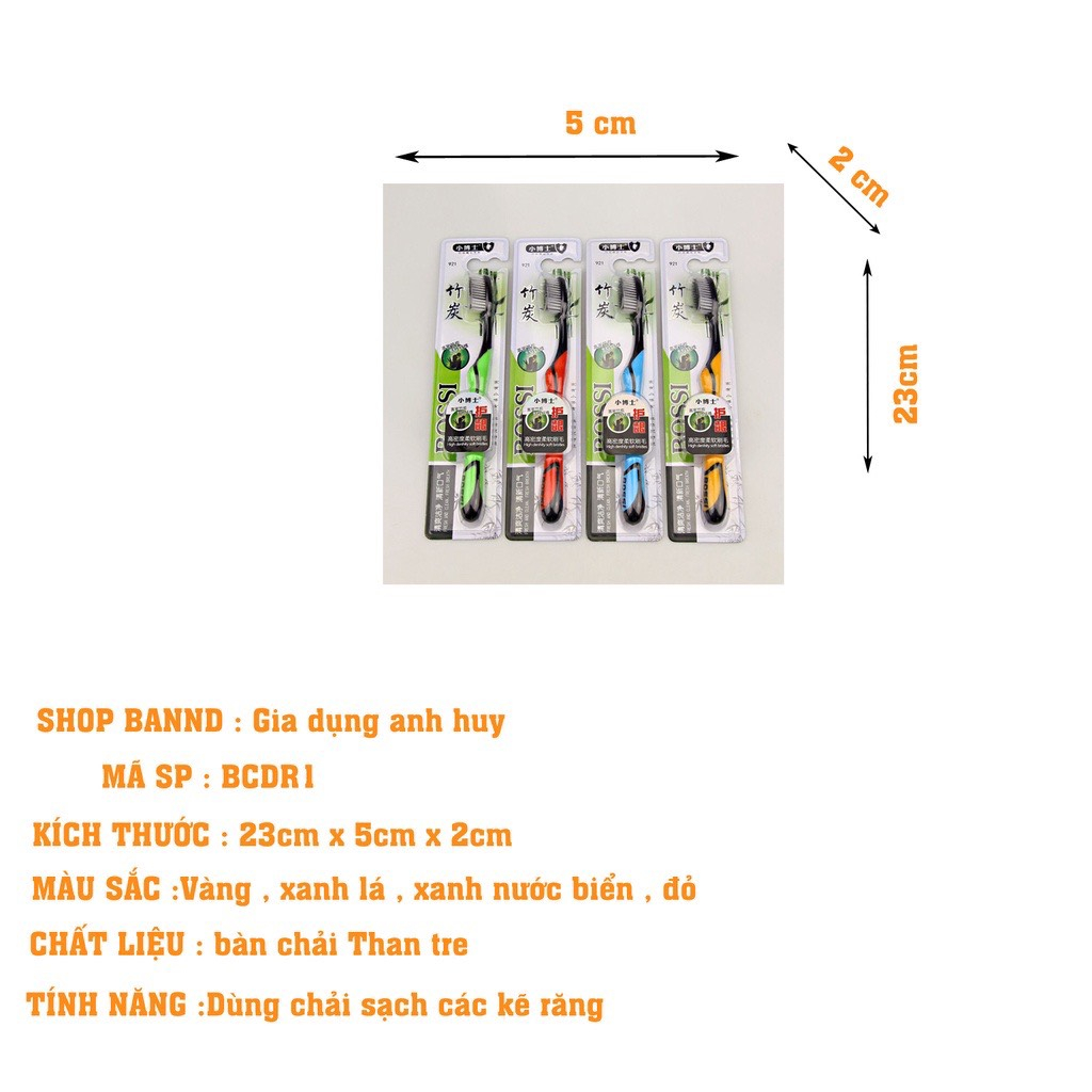 Bàn Chải Đánh Răng Than Tre Hoạt Tính HÀn Quốc Chất Lượng