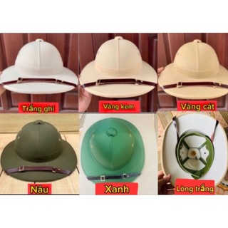 Mũ Bác Hồ kiểu pháp, mũ vành rộng,cốt phíp siêu bền, chống va đập