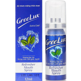 Xịt thơm miệng khử mùi greelux 12ml