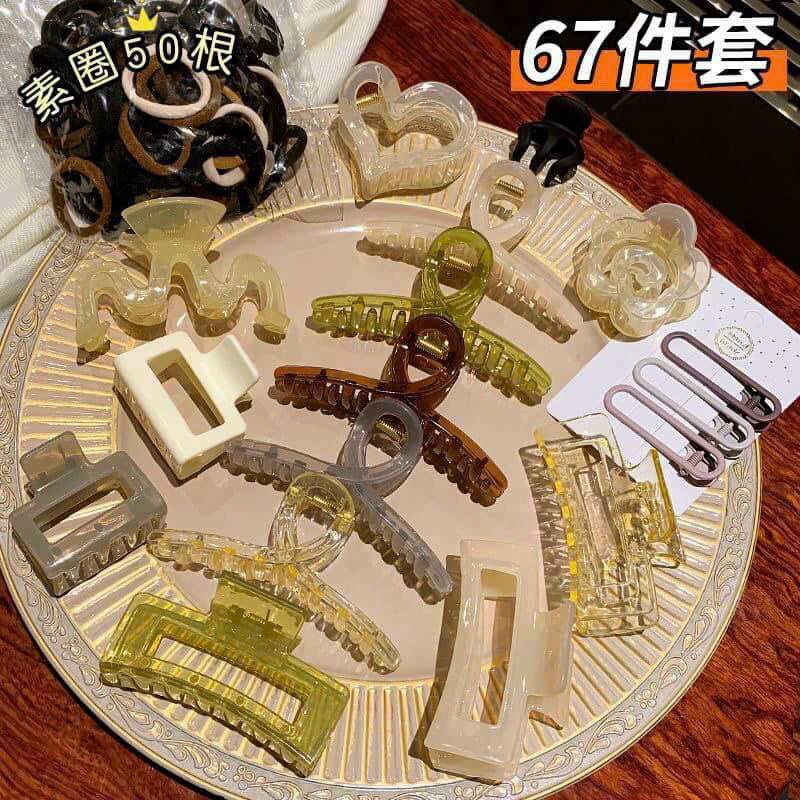 Sét kẹp tóc 67 chi tiết