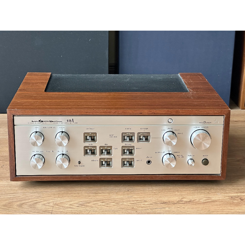 Amply Luxman L58A bản có chữ ký nguyên bản tuyệt đẹp