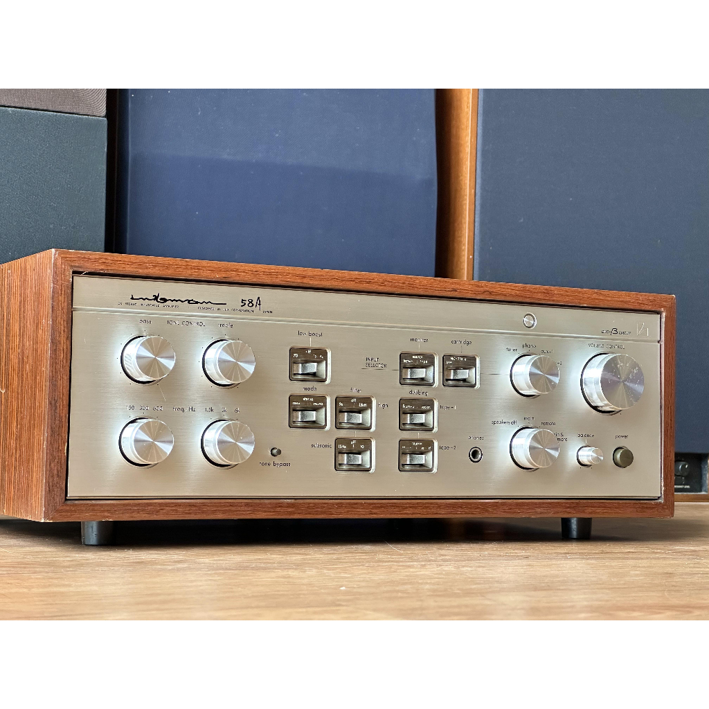 Amply Luxman L58A bản có chữ ký nguyên bản tuyệt đẹp