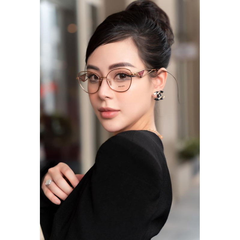 Gọng cận Pra.da kim loại