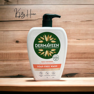 SỮA TẮM DỊU NHẸ DERMAVEEN SOAP FREE WASH CHAI 1 LÍT
