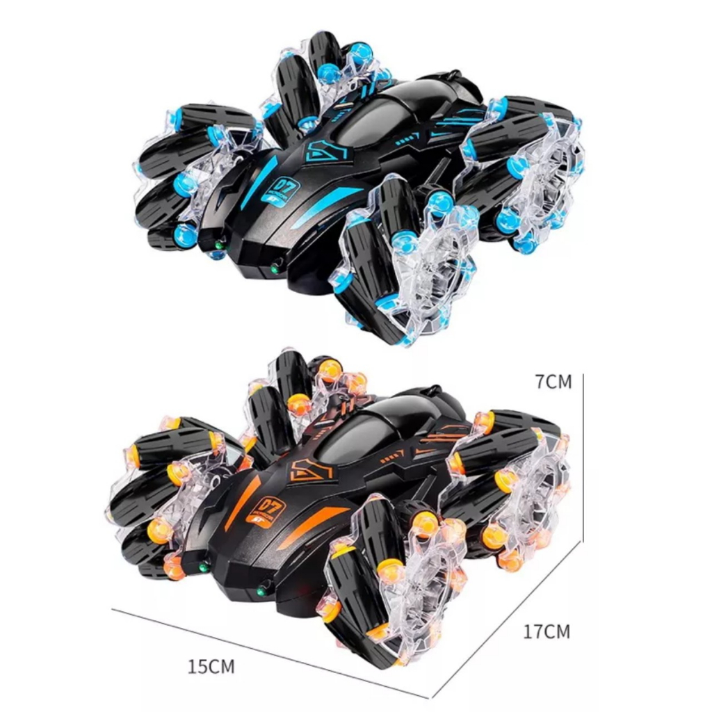 Xe Ô Tô Điều khiển Từ Xa  D7 ST Pin Sạc Có ĐÈN VÀ NHẠC 6 Hướng 360 Độ