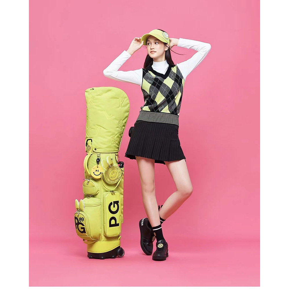 Mũ chơi golf nữ PEARLYGATES Nón thể thao nửa đầu thoáng khí thời trang Hàn Quốc - HC GOLF