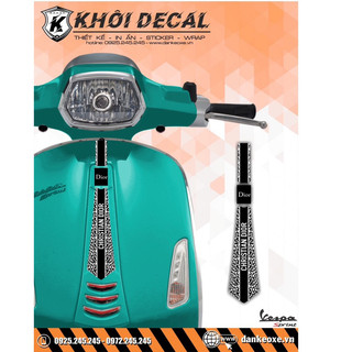 Tem Cà Vạt Vespa Sprint/Primavera decal cao cấp