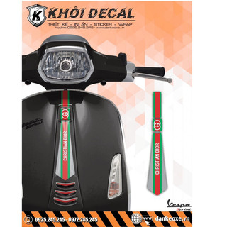 Tem Cà Vạt Vespa Sprint/Primavera decal cao cấp