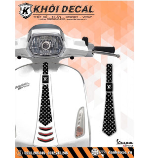 Tem Cà Vạt Vespa Sprint/Primavera decal cao cấp