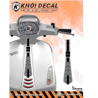 Tem Cà Vạt Vespa Sprint/Primavera decal cao cấp