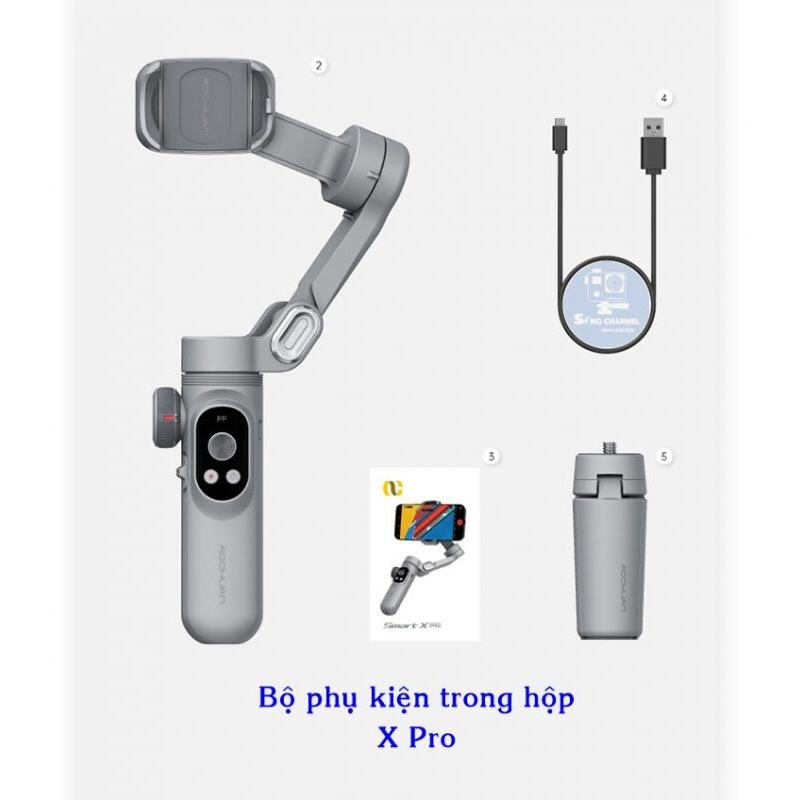 Gimbal Chống Rung SMART X PRO - SMART X chính hãng