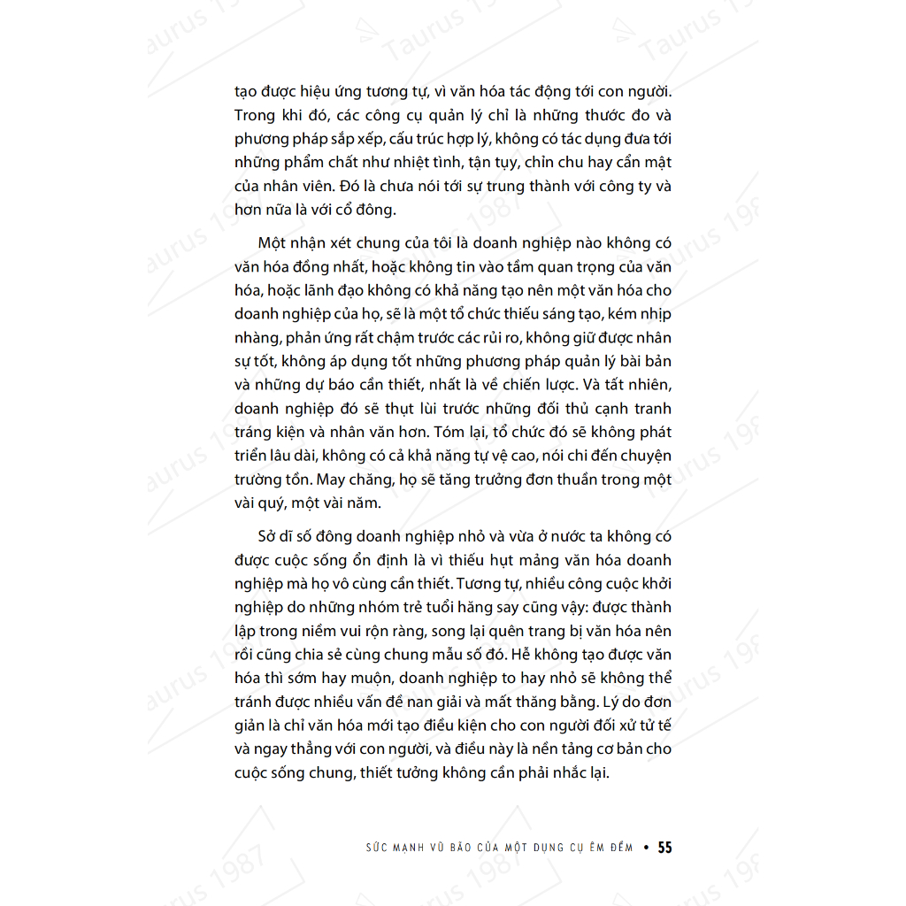 Sách Cơn lốc quản trị - Ba trụ cột của văn hóa doanh nghiệp