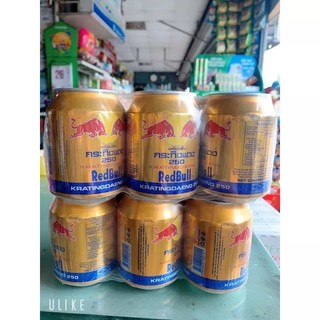 Lốc 6 lon bò húc thái lan 250 Redbull