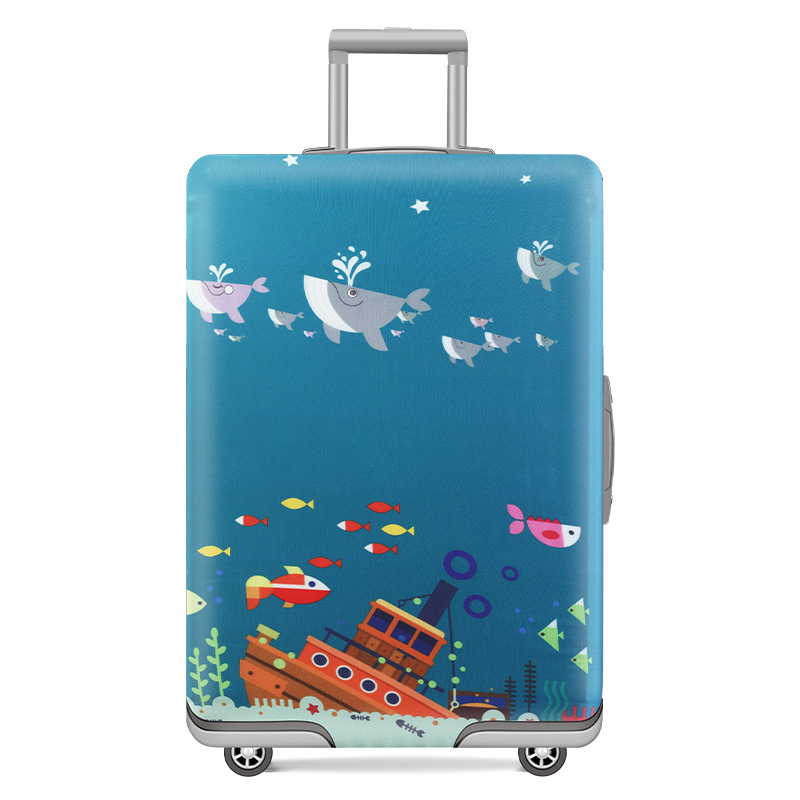 👏Vỏ bọc Vali hành lý du lịch - Chống xước vali - Mẫu Ocean