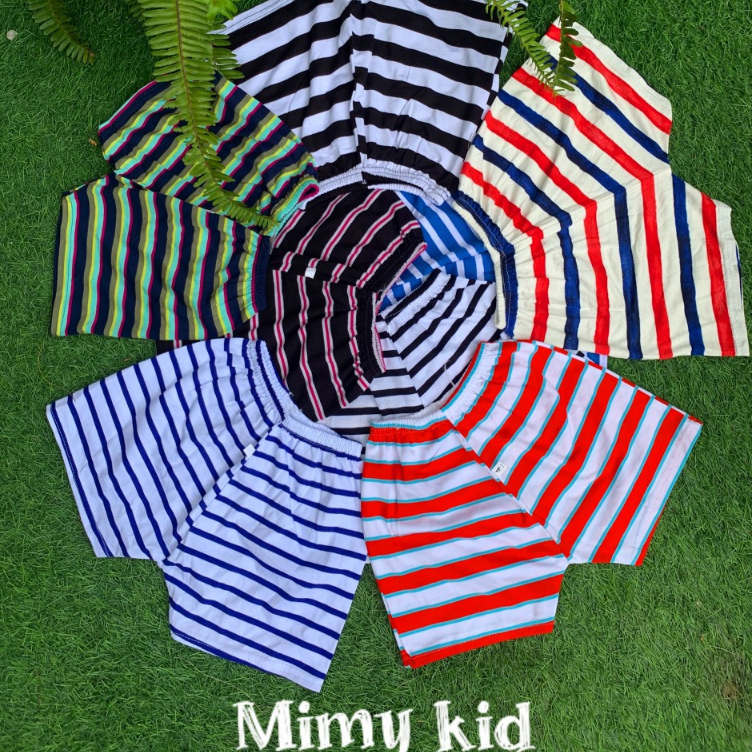 Combo 10 quần đùi bé trai, bé gái cotton