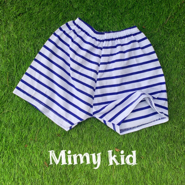 Combo 10 quần đùi bé trai, bé gái cotton