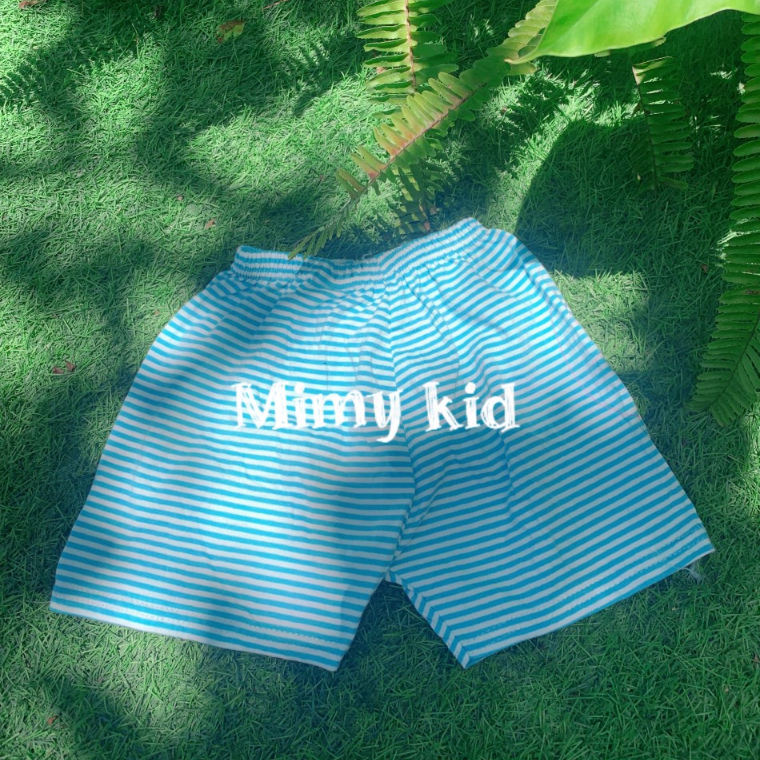 Combo 10 quần đùi bé trai, bé gái cotton