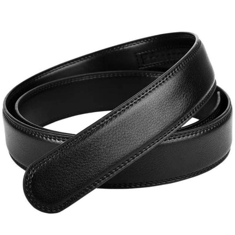 Dây nịt thắt lưng nam da bò thật dùng cho khóa tự động bản 3.0cm,3.5cm da bò 3 lớp mai viền sang trọng