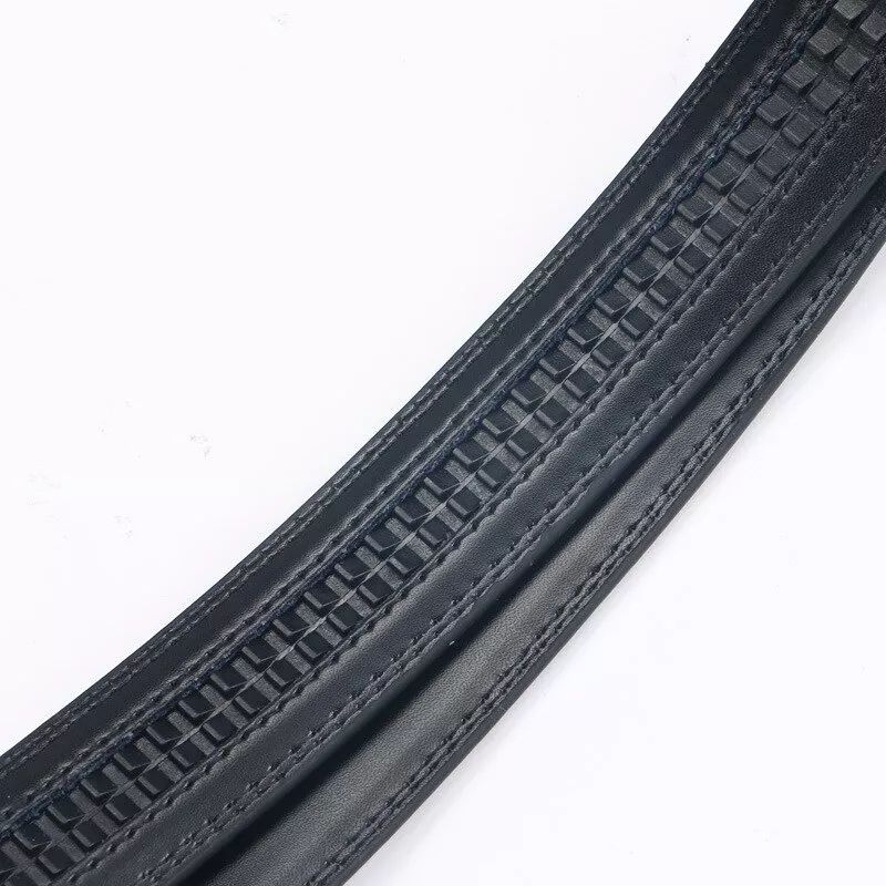 Dây nịt thắt lưng nam da bò thật dùng cho khóa tự động bản 3.0cm,3.5cm da bò 3 lớp mai viền sang trọng