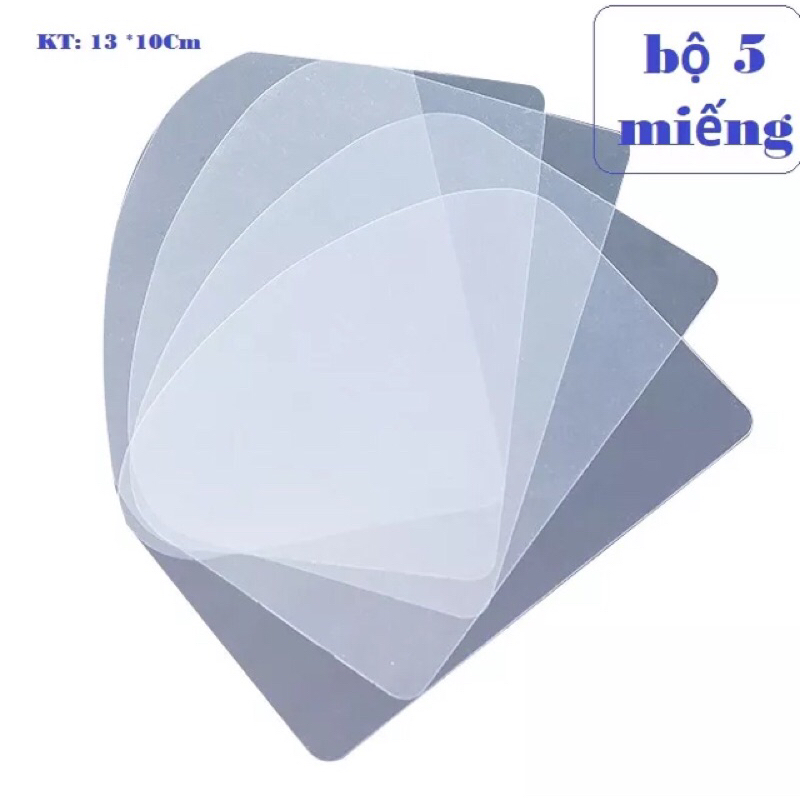 Set 5 miếng nhựa dẻo chà láng