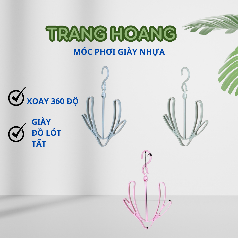 Móc phơi giày bằng nhựa