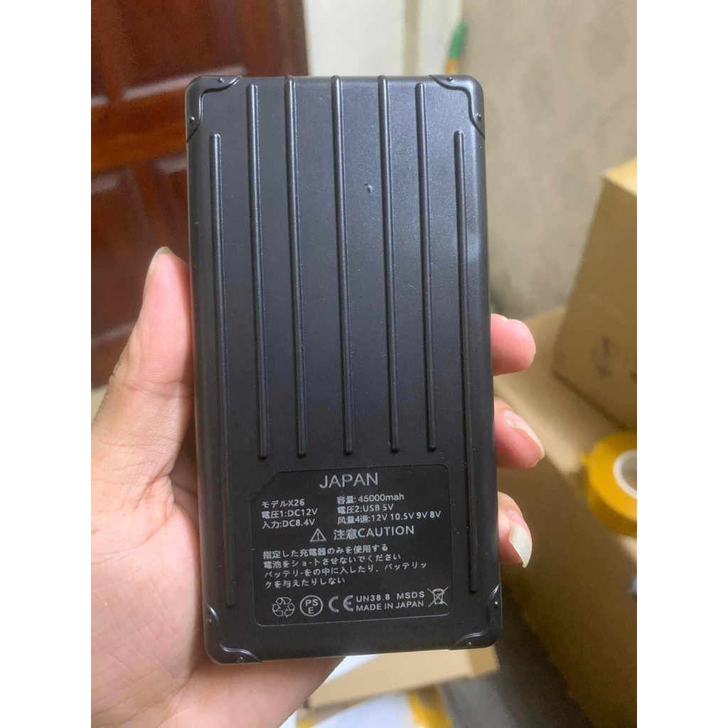 Bộ pin áo quạt điều hoà nhật bản 32000mah