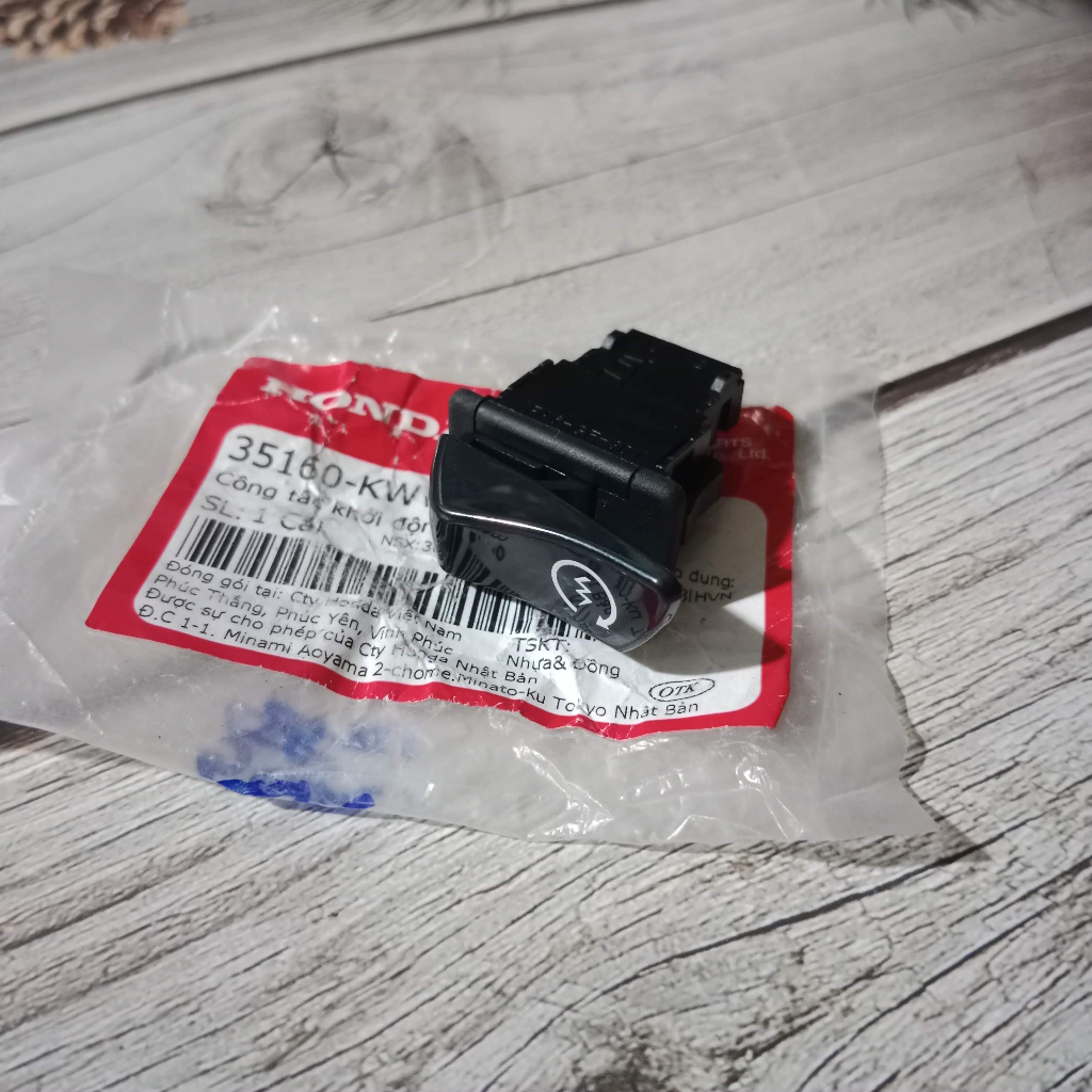 Nút đề Air Blade 125 , Lead 125 , PCX , SH Mode zin Honda / công tắc đề AB 125 , Lead 125 , SH Mode