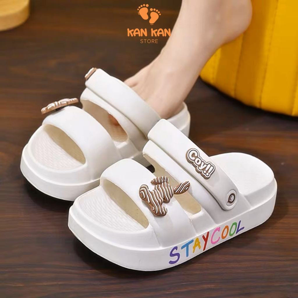 Dép mẹ và bé 30-39  Dép sandals STAYCOOL đế xốp eva siêu nhẹ cực chất