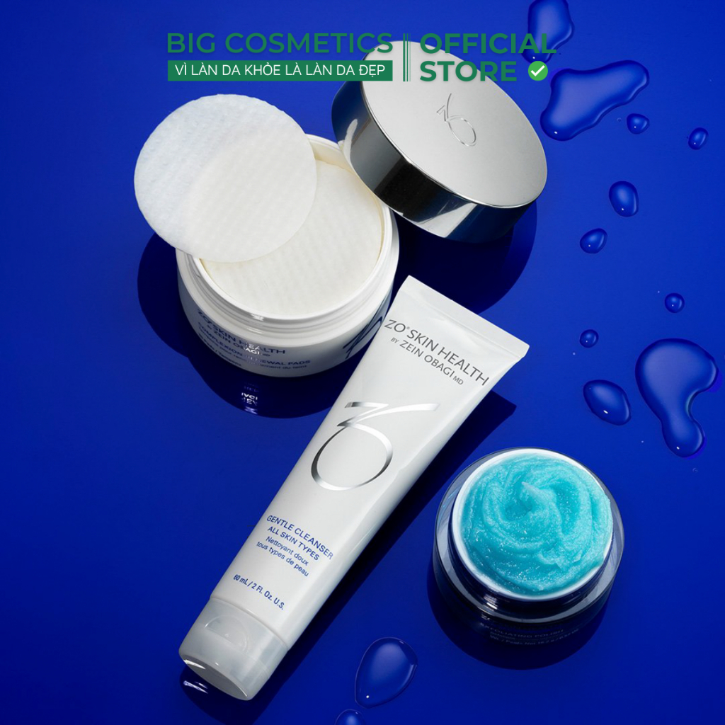 Bộ 3 Sản Phẩm Làm Sạch Da Zo Skin Health GETTING SKIN READY - Dành Cho Mọi Loại Da