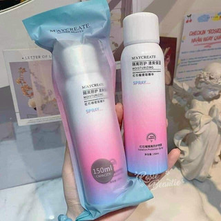 Xịt Chống Nắng Toàn Thân Maycreate Bật Tone Sáng Da
