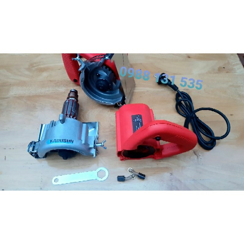 Máy cắt gạch cầm tay Kadusun | Công suất lớn 1500W chính | Máy cắt gạch cắt góc 45 độ | dùng lưỡi 100mm