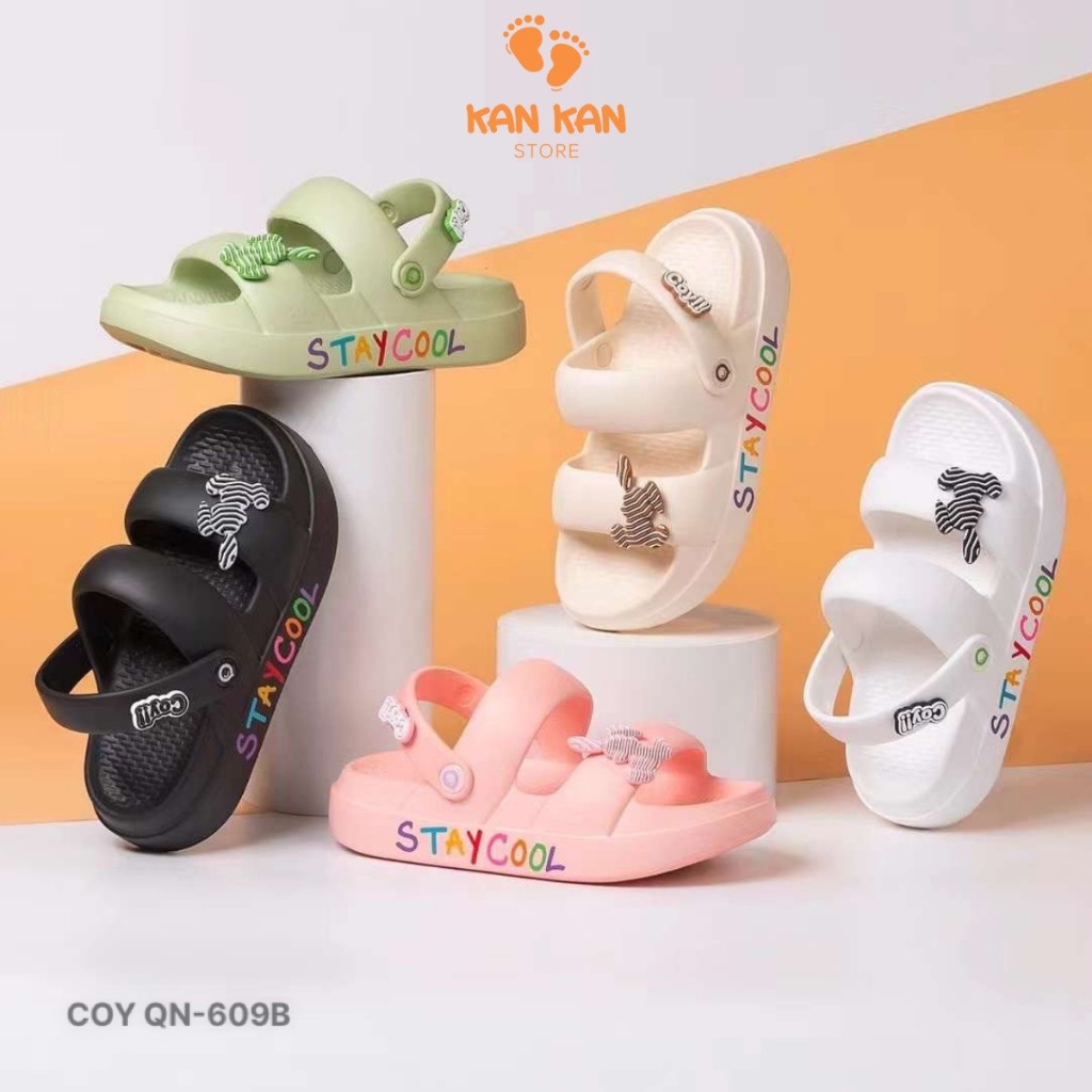 Dép mẹ và bé 30-39  Dép sandals STAYCOOL đế xốp eva siêu nhẹ cực chất