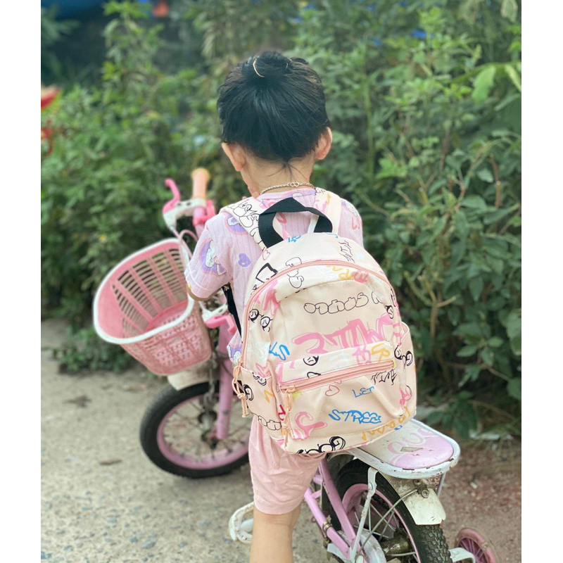 Balo Hoạ Tiết Xinh Cho Bé Gái