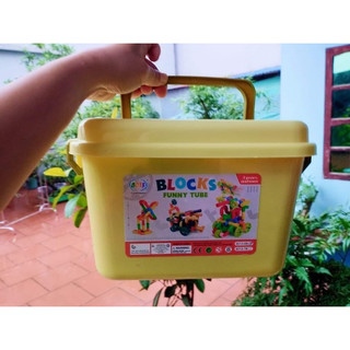 Đồ Chơi Lắp Ghép Hình Ống Bộ Lắp Ráp Đồ Chơi Trẻ Em Sáng Tạo Cho Bé Yêu Trí Tuệ 173 Chi Tiết