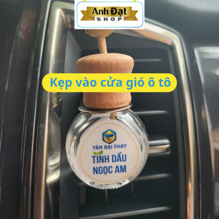 Tinh dầu Ngọc Am đỏ nguyên chất 100%, dung tích 10ml, khử mùi, diệt khuẩn, làm sạch, mùi thơm trong xe ô tô