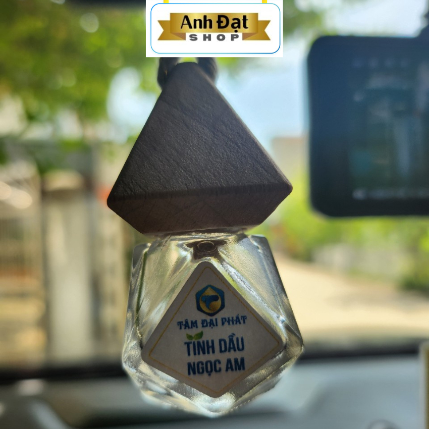 Tinh dầu Ngọc Am treo xe ô tô, nguyên chất 100%, dung tích 10ml, khử mùi, diệt khuẩn, làm sạch, mùi thơm trong xe ô tô