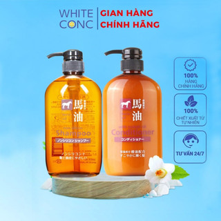 Dầu gội, dầu xả, sữa tắm mỡ ngựa Nhật Bản 600ml