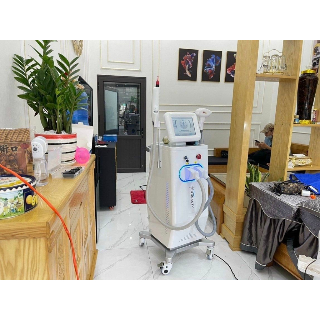 Máy Triệt Lông FQ Beauty Laser 808 2in1 Xóa Xăm 2021