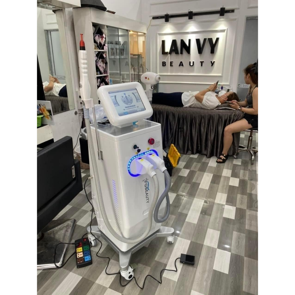 Máy Triệt Lông FQ Beauty Laser 808 2in1 Xóa Xăm 2021