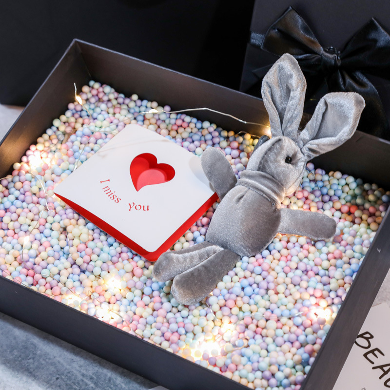 Hạt xốp hộp quà màu Pastel 4-6mm để gói quà, tạo bất ngờ khi mở quà.