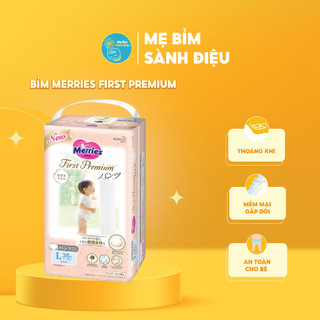 Tã/bỉm merries first premium cao cấp nội địa nhật siêu thấm hút cho bé🌿 dán-quần đủ size nb68/s66/m52/m48/l38/xl34
