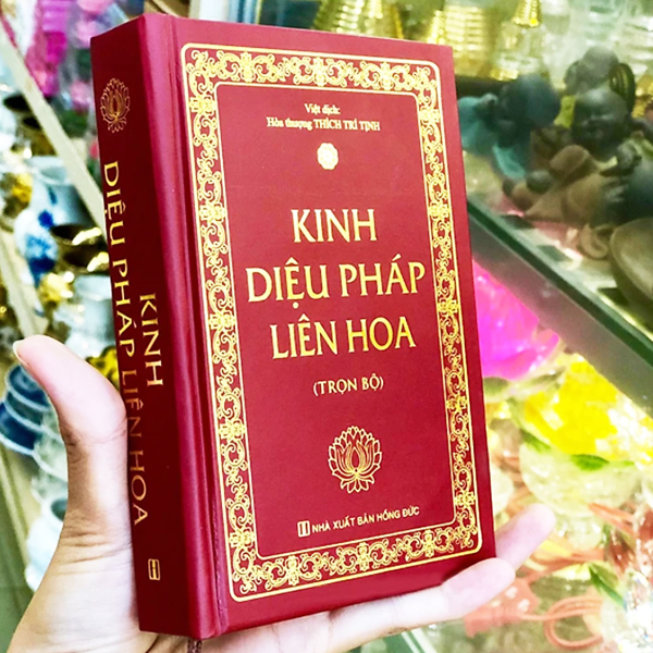 Sách - Kinh Diệu Pháp Liên Hoa - Bìa Cứng ( Khổ Nhỏ )