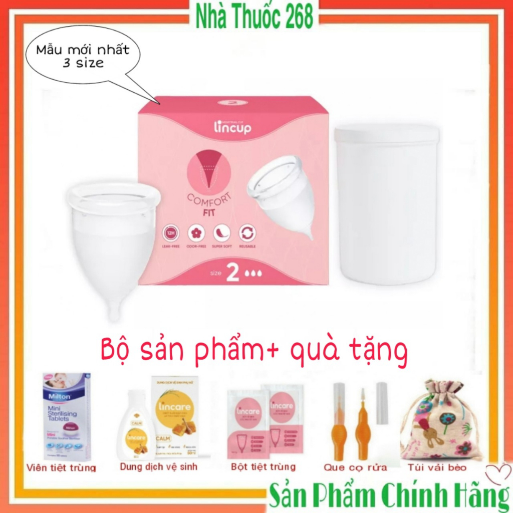 Cốc Nguyệt San LINCUP Chính Hãng Nhập Khẩu Từ Mỹ [SP Chính Hãng]