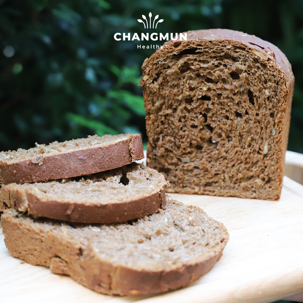 Bánh Mì Nguyên Cám 𝐂𝐡𝐚𝐧𝐠𝐦𝐮𝐧 𝐇𝐞𝐚𝐥𝐭𝐡𝐲 Sandwich ngũ cốc, lúa mạch đen