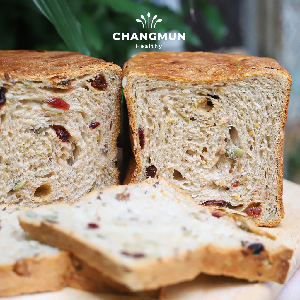 Bánh Mì Nguyên Cám 𝐂𝐡𝐚𝐧𝐠𝐦𝐮𝐧 𝐇𝐞𝐚𝐥𝐭𝐡𝐲 Sandwich ngũ cốc, lúa mạch đen