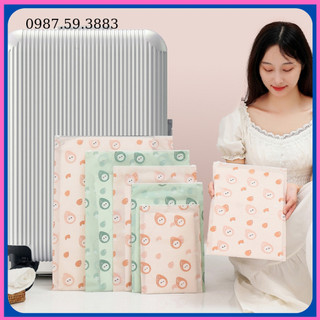 Túi zip đựng quần áo, túi zip đựng đồ tiện dụng khi đi du lịch, cất giữ đồ