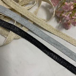 Dây viền cotton ,phụ liệu may vá , size 1cm