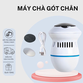 Máy chà gót chân, tẩy da chết cầm tay mini - máy mài gót dụng cụ chà gót tẩy da chết